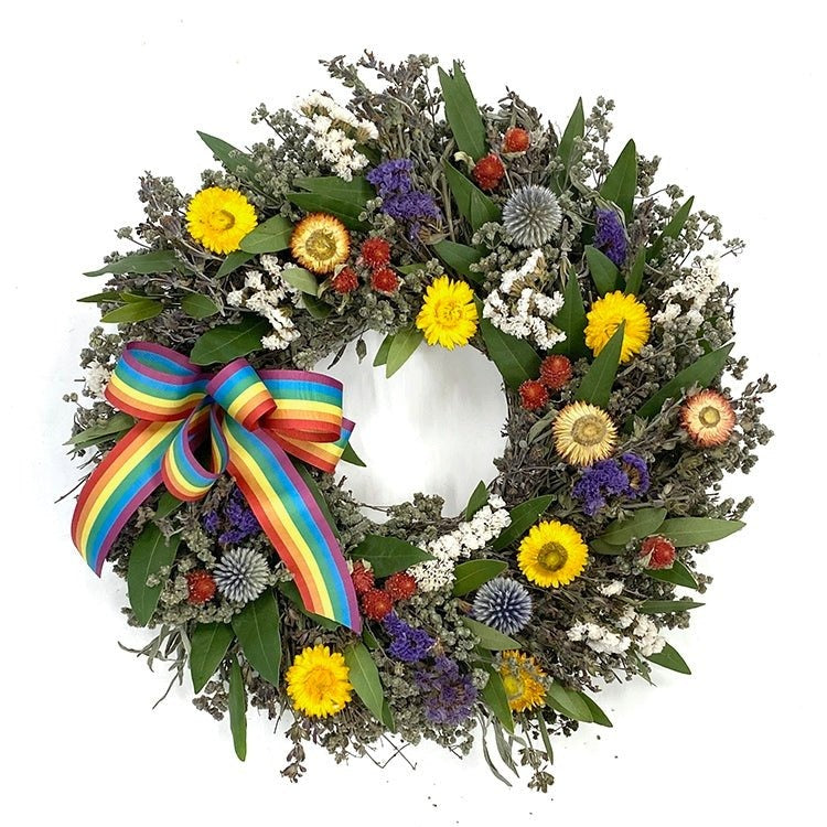 Pride Celebration Wreath