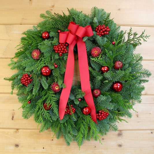 Sugared Fruit and Berries Wreath