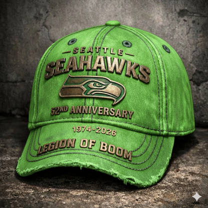 Seattle Seahawks 52nd Anniversary Hat