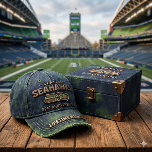 Seattle Seahawks 52nd Anniversary Hat