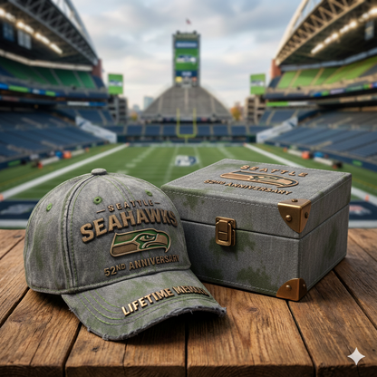 Seattle Seahawks 52nd Anniversary Hat