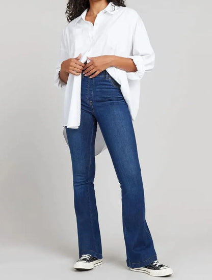 New Fitted Vintage Flared Jeans (Buy 2 Free Shipping)